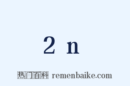 2n是什么意思的图片